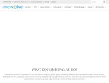Tablet Screenshot of intervolve.com.au